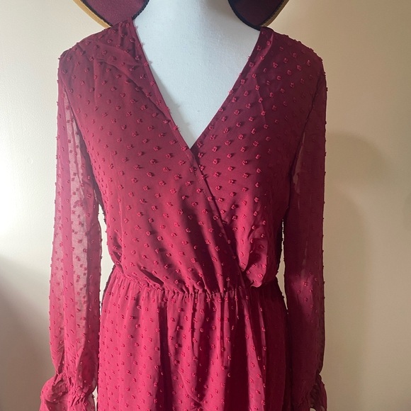 Maxi Dress Long Sleeved Boho NWT! - Picture 3 of 16